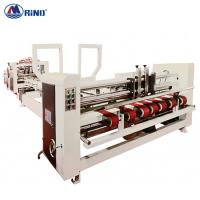 Corrugated Carton Box Folder Gluer Machine Pasting Machine CE Certification