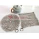 SUS316 Rings Chainmail Cast Iron Pan Scrubber Food Grade