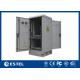 Sandwich Structure Panel Outdoor Power Cabinet For 19 Inch Equipment Battery