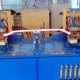IGBT Electric Heating Treatment Equipment For Automotive Solid Or Hollow Stabilizer Bar