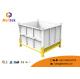 Transportation Stackable Metal Pallets Steel Pallet Bins Optional Color