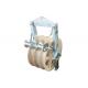 Galvanized Transmission Conductor Stringing Block Pulley