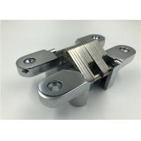 Low Noise Invisible Spring Hinges With Satin Stainless Steel / Polished Surface