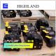 LPV200 Hydraulic Motor Pump System For Rice Harvester Cast Iron Housing