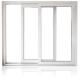 ODM Commercial Aluminum Horizontal Sliding Windows , Two Track Sliding Window