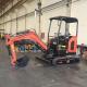 Tailless Compact Crawler Excavator Machine Retractable Shoes 3 Tonne Digger