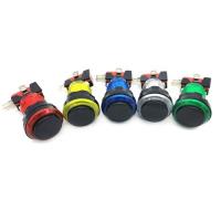 Black Cover LED Button for Arcade Coin Machine Operated Games