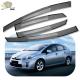 PMMA Injection Truck Window Vent Shades Dark Smoke  For Toyota Prius 2009-2015