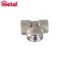 Customized Thread Female Tee 1 DN25 Sch160 Stainless Steel 304 Pipe Fittings ANSI