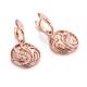 New Design 18K Rose Gold Charm with Diamonds for Women Gift (GDE023)