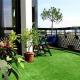 Plastic  Terrace Garden Ease Artificial Grass Mat Flooring Home Decoration