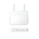 CAT6 Cpe 4g Wifi Router WPS Button 300Mbps 4g Router With SIM Slot