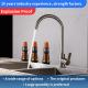 Contemporary Polishing Stainless Steel Sink Tap Wire Drawing Stainless Kitchen Faucet