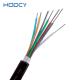 Outdoor Underground Armoured Optical Fiber Cable G652D Single Mode GYTA 250µm