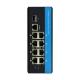 OEM Industrial Managed Switch 4 Port PoE Switch With Fiber Uplink DC48V