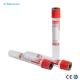 Red Top Plain Vacuum Blood Collection Tubes No Additive CE Approved