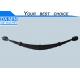 8980799230 ISUZU NPR Parts Front Suspension Spring Leaf Assembly For NQR Front Axle 8 Spring Leaf