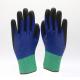 High Elasticity Nitrile Coated Work Gloves 15 Gauge Seamless Knit Nylon / Spandex Glove