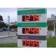 Red LED Price Signs For Gas Stations / SMD Dynamic led price display Outdoor