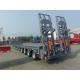28 Tons Two Speed Low Loader Trailer With Landing Gear 12500*3000*1750mm