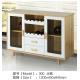 Wine Hutch Engineering MDF Frame , Stable And Durable For Long Time Use