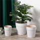 Cheap Custom Garden Decor Maceta Indoor Outdoor Succulent Pot White Planter Ceramic Flower Pots & Planter