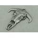 3D Zinc Alloy Die Cast Medals For Longhorn And Antique Silver Plating