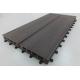 Waterproof  WPC Composite Woodgrain Decking Boards for Park Garden