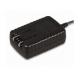 2 pin black / white Portable Electronic Universal AC Power Adapter (1W)