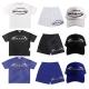                  Custom Logo Sportswear Men Tracksuit Private Label Sweat Track Suit Set Shorts Pants Summer Men T Shirt and Short Set for Men             