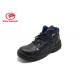 200J Steel Toe Work Shoes Anti Smashing , Waterproof Black Steel Toe Sneakers