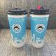 Optional Color 16oz Disposable Paper Cups With Lids Food Grade Ink For Boba Tea