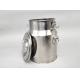 Small capacity 6 Litres restaurant exclusive food bucket Stainless Steel milk can