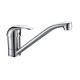 Modern Chrome Kitchen Sink Water Faucet Ceramic / Hot And Cold kitchen Faucets Ceramic