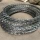 Galvanized Concertina Razor Wire Cross Coil Double Loops