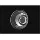 D41.6*H14 Mm Dimension LED Collimator Lens , LED Reflectors Optics For Shopping Mall