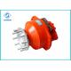 High Efficient Hydraulic Rotary Motor , 0-150 R/Min Heavy Duty Hydraulic Motor 