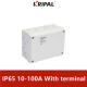 IP65 50A 100A M32 CE Outdoor Junction Box With Terminal Dustproof