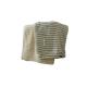 Add a Touch of Style to Your Bath with Multicolor Pinstripe Pattern Cotton Towel Set