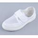 White Single Net Velcro Breathable 220mm PU esd Shoes