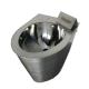 Vacuum Flush Stainless Steel Toilet Bowl 0.6Mpa Air Pressure 0.45L Water Consumption