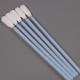Round Head Cleanroom Swab Polypropylene Small Cotton Buds Microfiber Swabs For Semiconductor