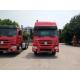 SINOTRUCK Prime Mover Truck LHD RHD 375HP 6X4 Tractor Trailer Truck Red Color