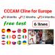 Poland 6 Lines CCCam Cline Oscam Astra 19.2E Satellite TV Free Test For Europe