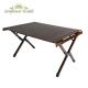 Wooden Picnic Table Outdoor Wood Table Outdoor Camping Roll Up Table
