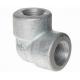90 Degree Threaded Elbow Stainless Steel Pipe Fittings Forged Fittings Tube Connector