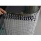 Customized Aluminium Chain Link Metal Curtain Walls For Shopping Mall 90x210cm