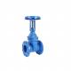 Ductile cast iron soft seal open rod gate valve  Pipe drainage/water intake