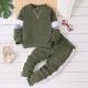 Children'S Outfit Sets Boy'S Color Block Tracksuits Children'S Cotton Sports Suit