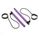 Portable Yoga Exercise Total Body Workout Trainer Toning bar Pilates stick Bar with Foot Loop